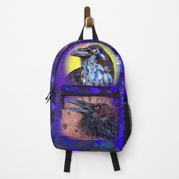 Item preview, crow raven in the moonlight designed and sold by AitmaneART.