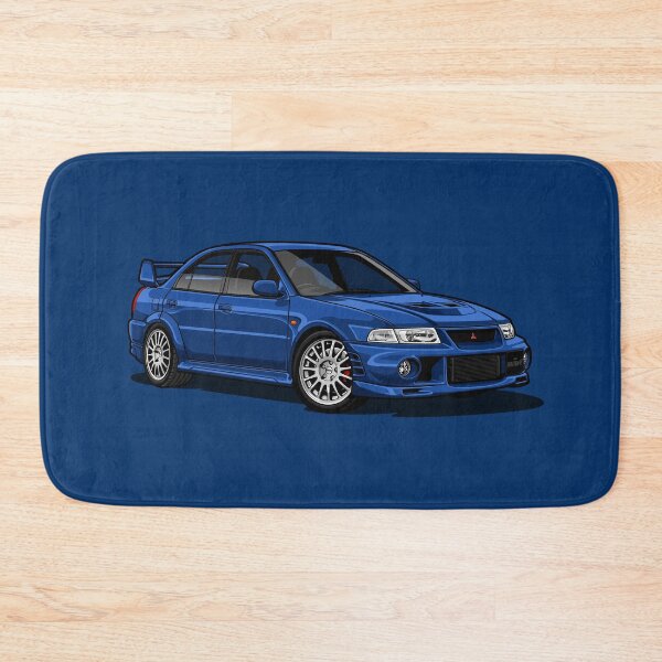 Item preview, Mitsubishi Lancer Evolution VI - Artwork - icon frost blue designed and sold by SketchNinja.