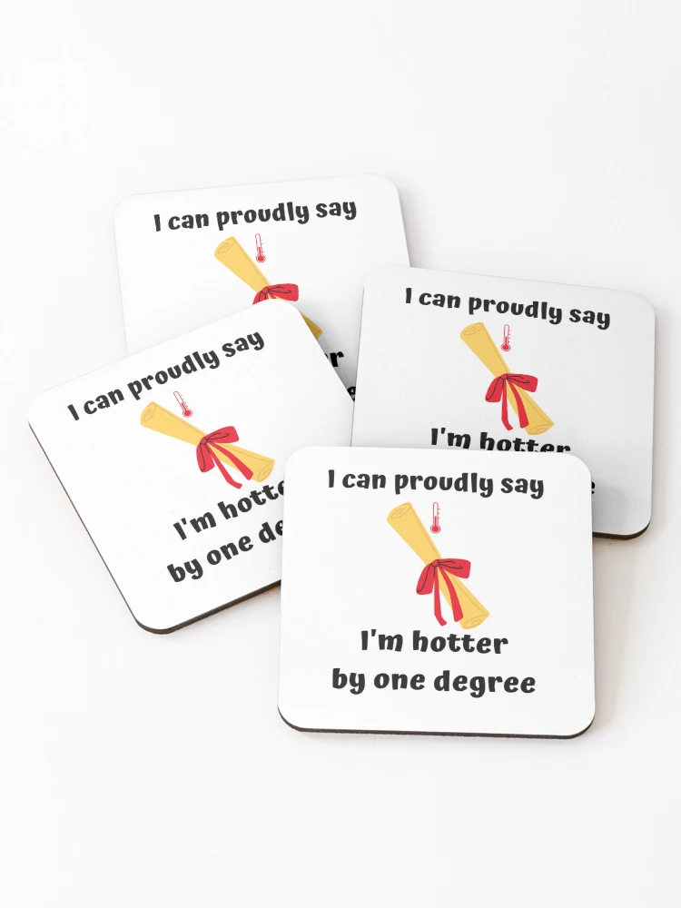 Thumbnail 1 of 5, Coasters (Set of 4), Graduation designed and sold by SN-DesignShop.