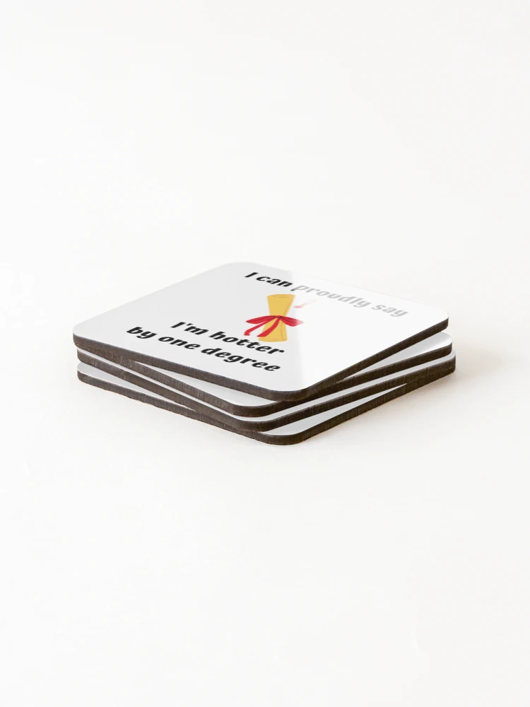 Thumbnail 4 of 5, Coasters (Set of 4), Graduation designed and sold by SN-DesignShop.