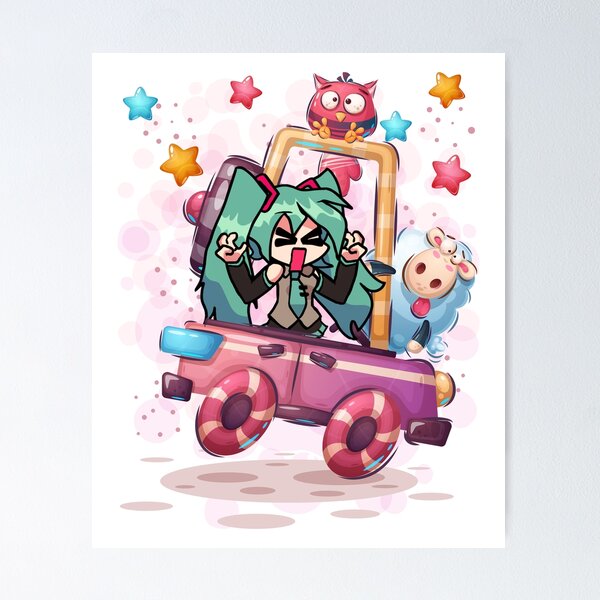 Item preview, FNF Car Miku designed and sold by SL2C-Kids.