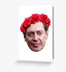 Buscemi Flower Crown Greeting Card