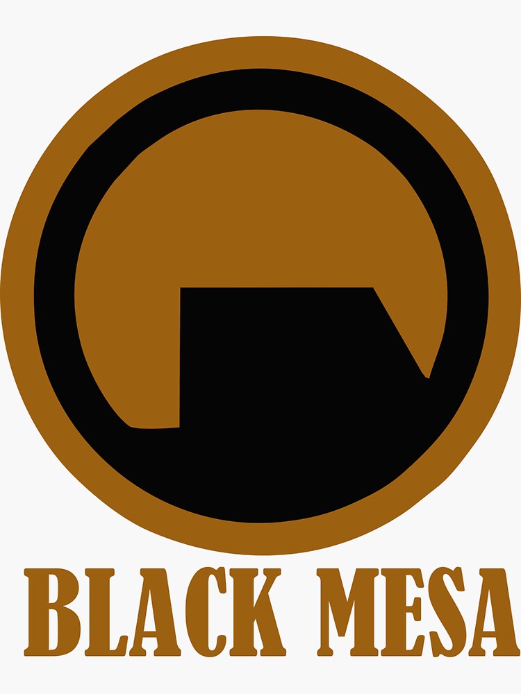 Black Mesa Logo Sticker For Sale By Zoumagh Redbubble 3842