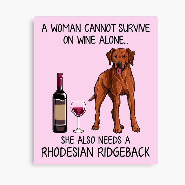 rhodesian ridgeback wall art