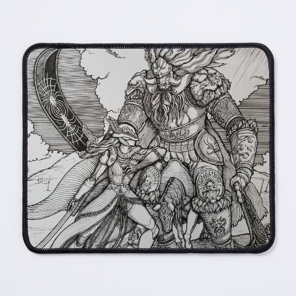 Item preview, Clash of the Demigods - Malenia versus Radahn designed and sold by Axis-Art.