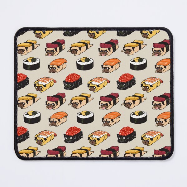 Item preview, Sushi Pug designed and sold by Huebucket.