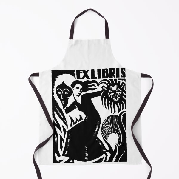 Item preview, Fré Cohen Ex Libris Woman with Masks Bookplate designed and sold by Kathryn Creates.
