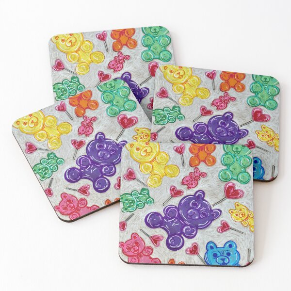 Item preview, Gummy Bears and Heart Lollipops  designed and sold by chelldroid.