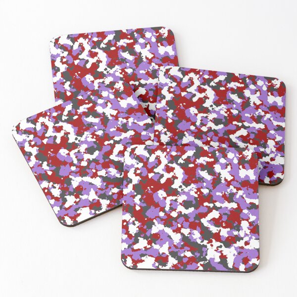 Item preview, Camouflage Maroon Purple white  designed and sold by Tshirtstory.