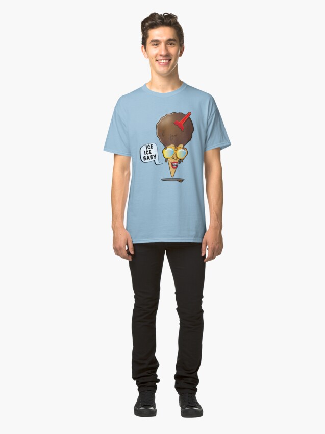 Alternate view of Cool Ice Cream Cone Classic T-Shirt