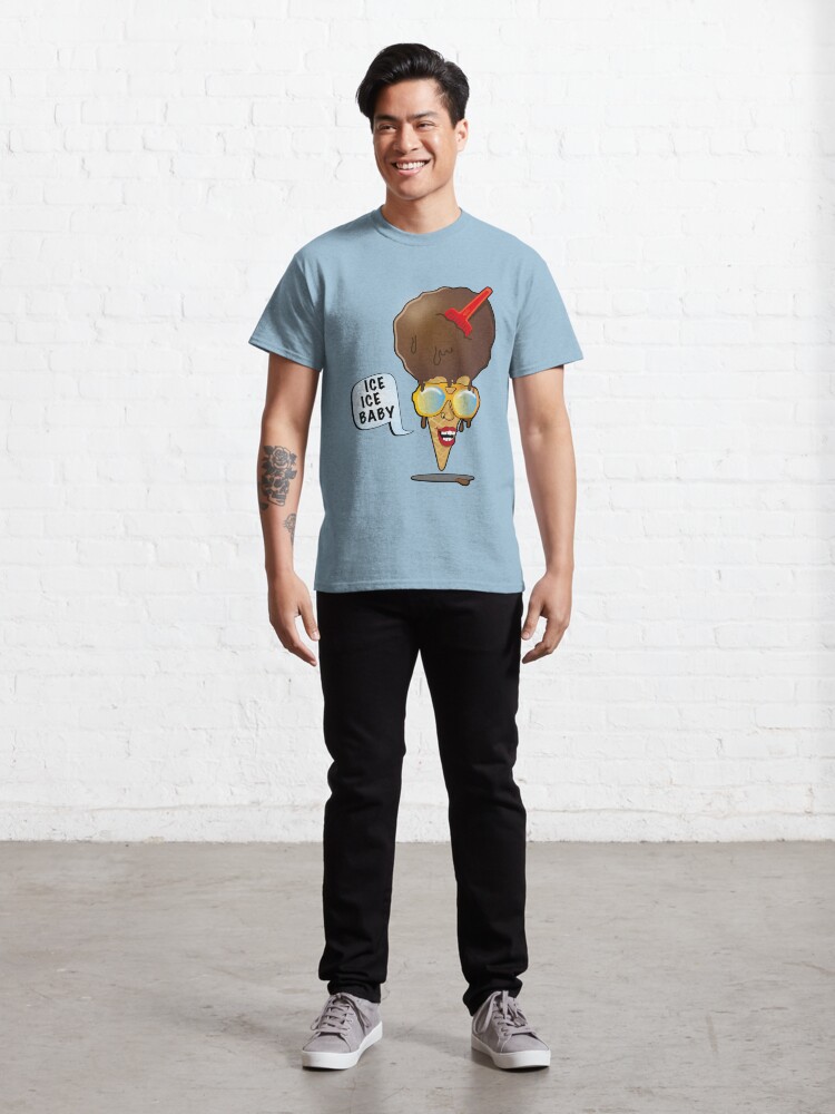 Alternate view of Cool Ice Cream Cone Classic T-Shirt