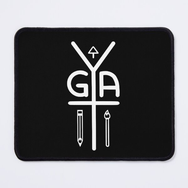 Item preview, Yuuki G's Artsy Things Official Logo 2021 (White) designed and sold by Yuuki G's Artsy Things.