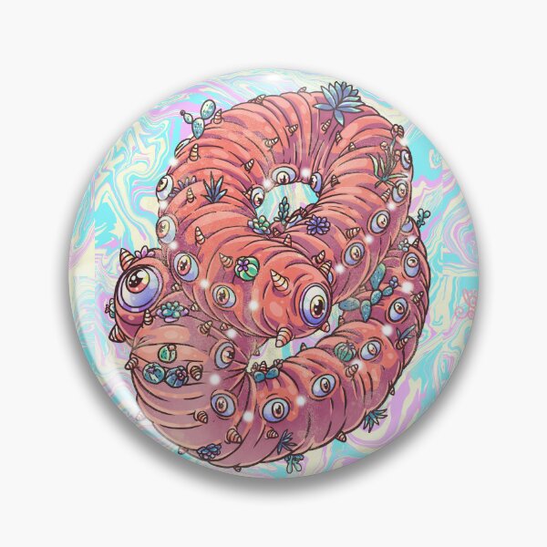 Item preview, Pastel Mongolian Death Worm designed and sold by MedussaSolar.
