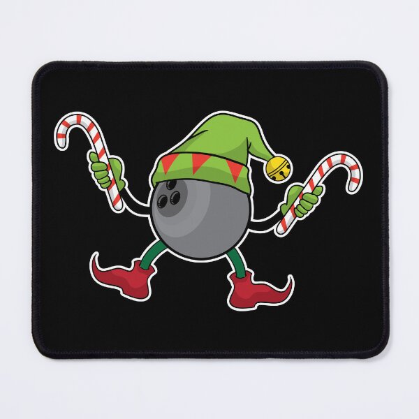 Item preview, Bowling Ball Elf Christmas Xmas Sport Holiday Gift designed and sold by haselshirt.