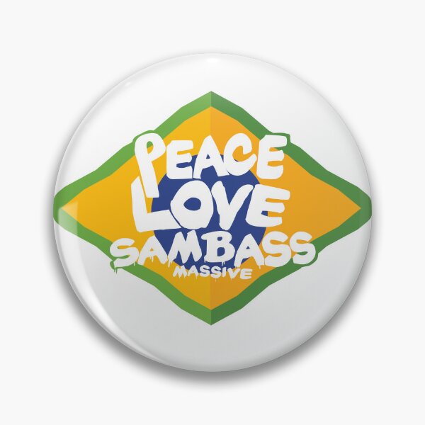 Item preview, Peace Love & Sambass Massive - Brazilian DnB Sound Remix designed and sold by WULFLAND ARTS.