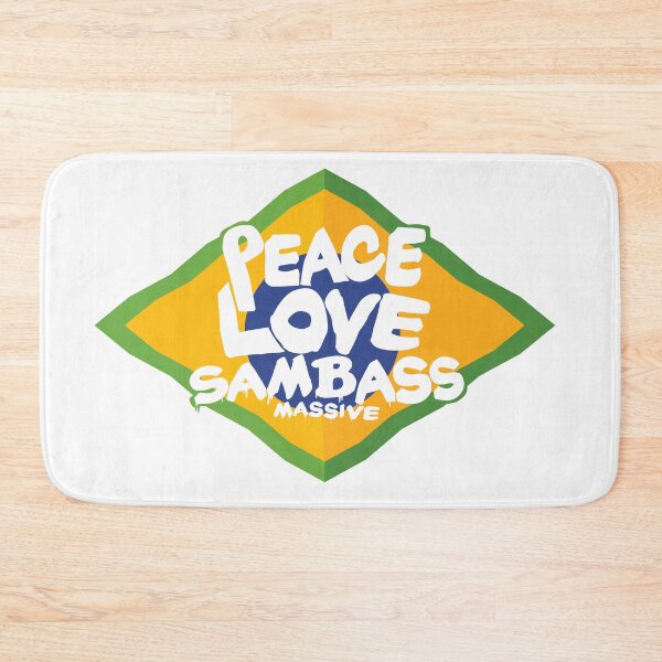 Item preview, Peace Love & Sambass Massive - Brazilian DnB Sound Remix designed and sold by WULFLAND ARTS.