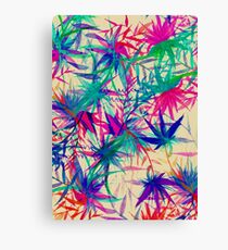 Tropical Jungle - a watercolor painting Canvas Print