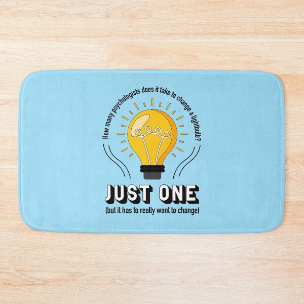 Item preview, How Many Psychologists Does It Take to Change a Lightbulb? designed and sold by Olivia Ossege.