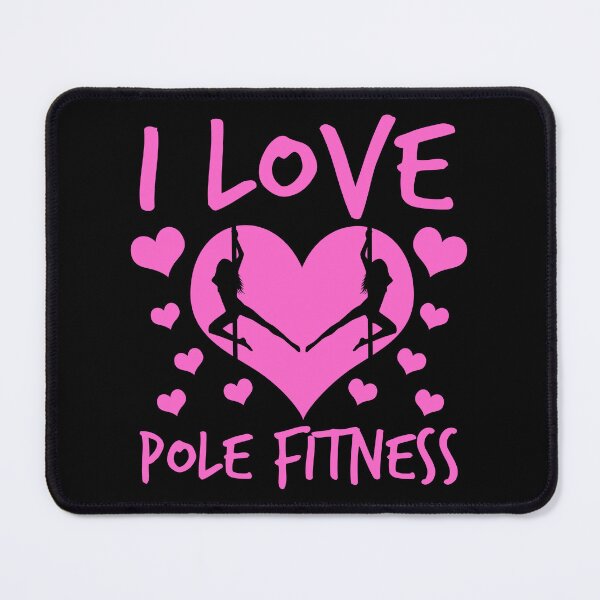 Item preview, Pole Dance Shirt I Love Pole Fitness Gift Tee designed and sold by haselshirt.