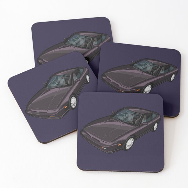 Item preview, Artwork Nissan 180 SX - youngtimer - midnight black designed and sold by SketchNinja.