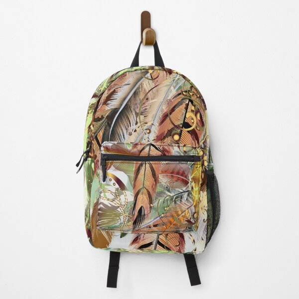 Item preview, Bohemian pattern with feathers designed and sold by FGCART.