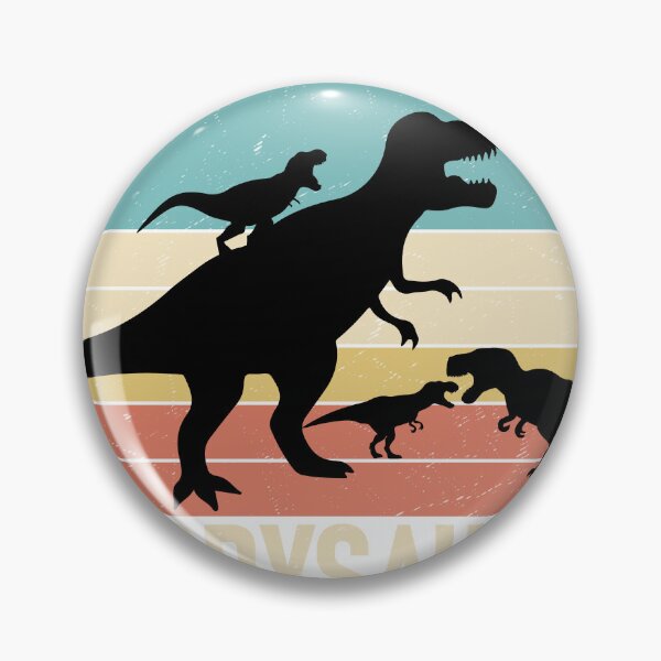 Item preview, Retro Daddy Dinosaur Daddysaurus Father Day T-Shirt designed and sold by roboyx.