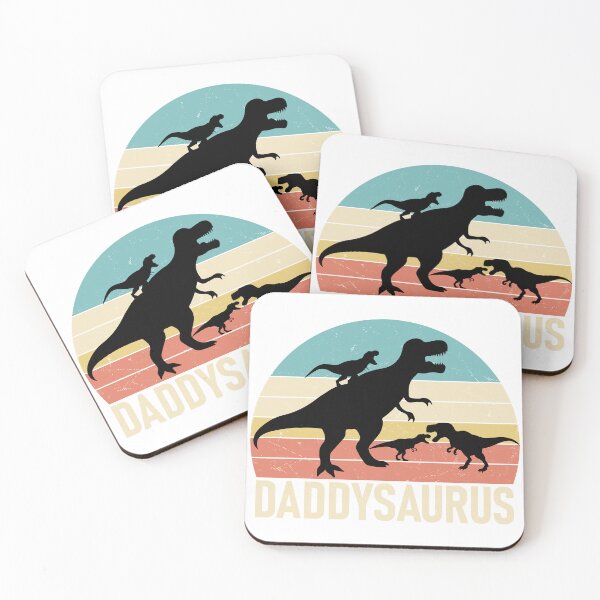Item preview, Retro Daddy Dinosaur Daddysaurus Father Day T-Shirt designed and sold by roboyx.