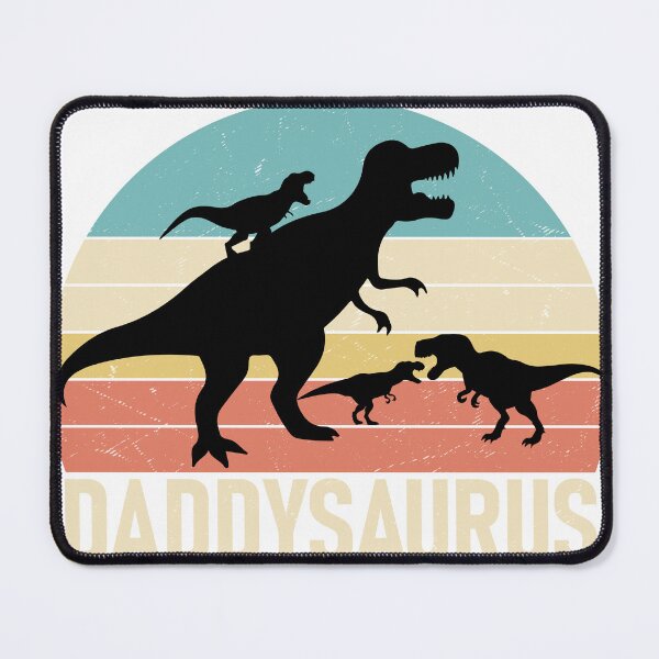 Item preview, Retro Daddy Dinosaur Daddysaurus Father Day T-Shirt designed and sold by roboyx.
