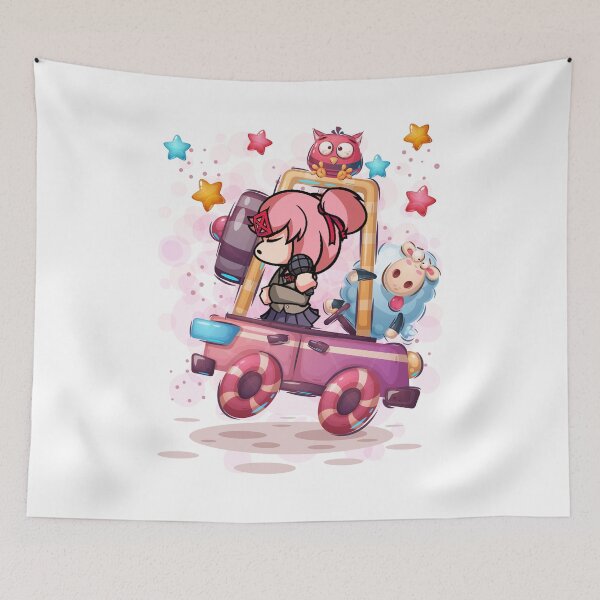Item preview, FNF Car Natsuki designed and sold by SL2C-Kids.
