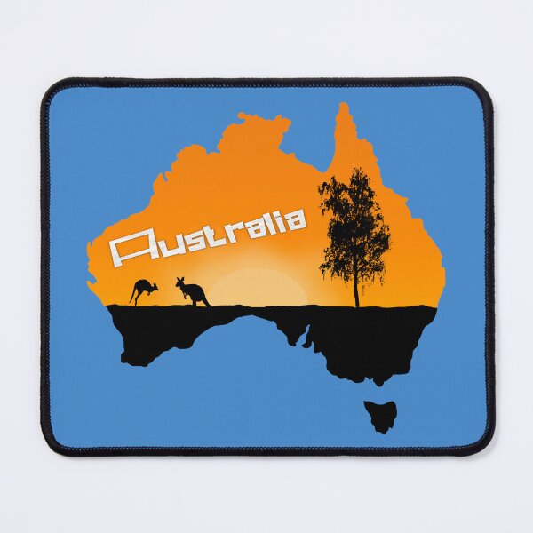 Item preview, Sunset Australian Map designed and sold by Jeremy Crotty.