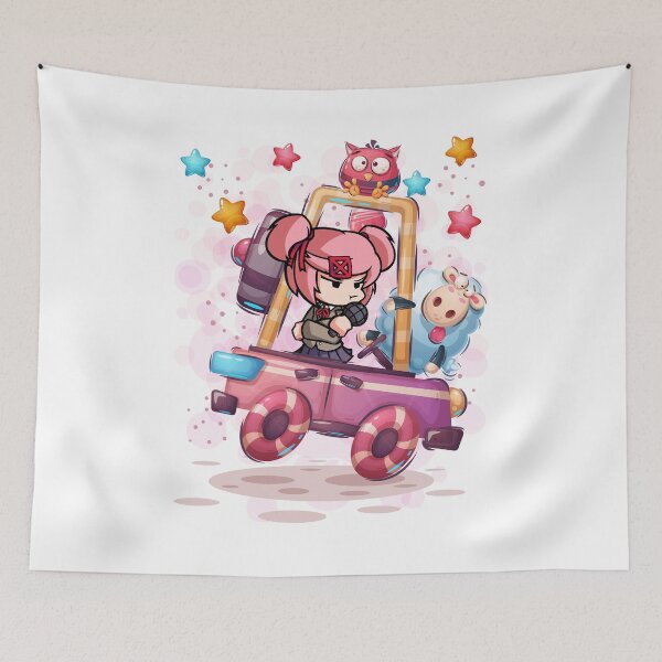 Item preview, FNF Car Natsuki designed and sold by SL2C-Kids.