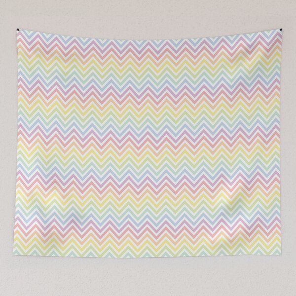 Item preview, Aesthetic of colorful zigzag designed and sold by vanyadesign.