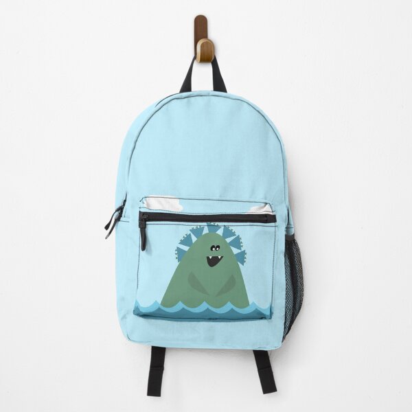 Item preview, Cute Sea Monster Cartoon for Kids in Blue and Green designed and sold by kierkegaard.
