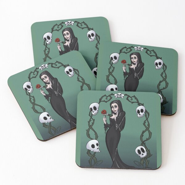 Aperçu de l'œuvre Morticia Addams créée et vendue par BellsArtworks.