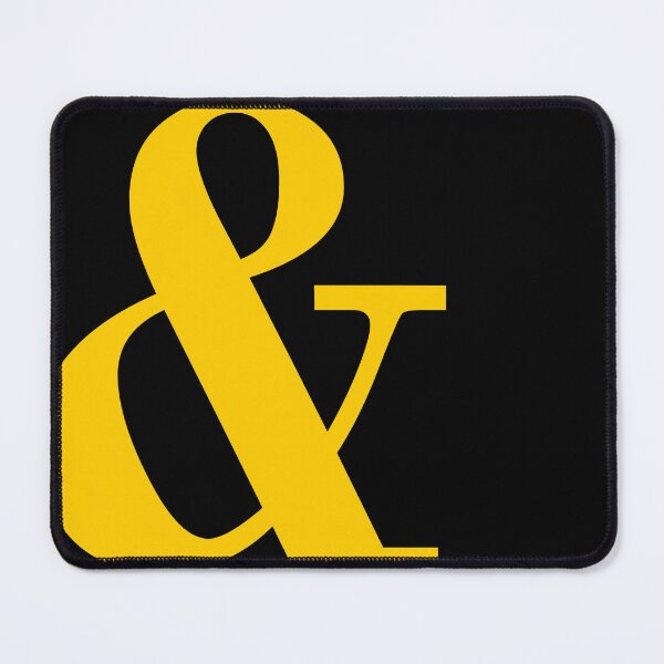 Item preview, Yellow Ampersand designed and sold by UrbanEpiphany.