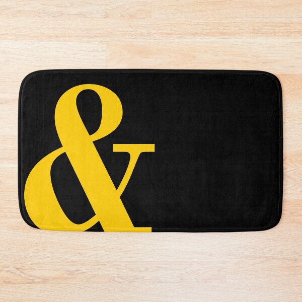 Item preview, Yellow Ampersand designed and sold by UrbanEpiphany.