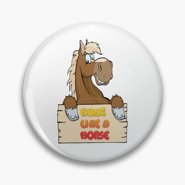 Item preview, Hung Like A Horse designed and sold by Jeremy Crotty.