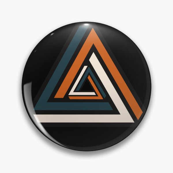 Item preview, Triangle 3D pattern with Earthy colors designed and sold by SalxSal.