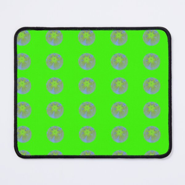 Item preview, Bright Green fractal floral  designed and sold by jmdoodlez.