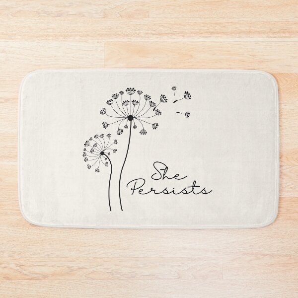 Item preview, She Persists | Dandelion designed and sold by SpeakLifeHQ.