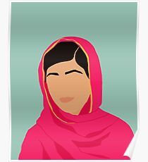 Malala - Feminist Icons & Inspiring Women Poster