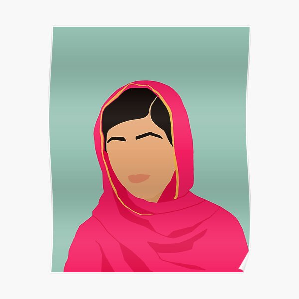Malala - Feminist Icons & Inspiring Women Poster
