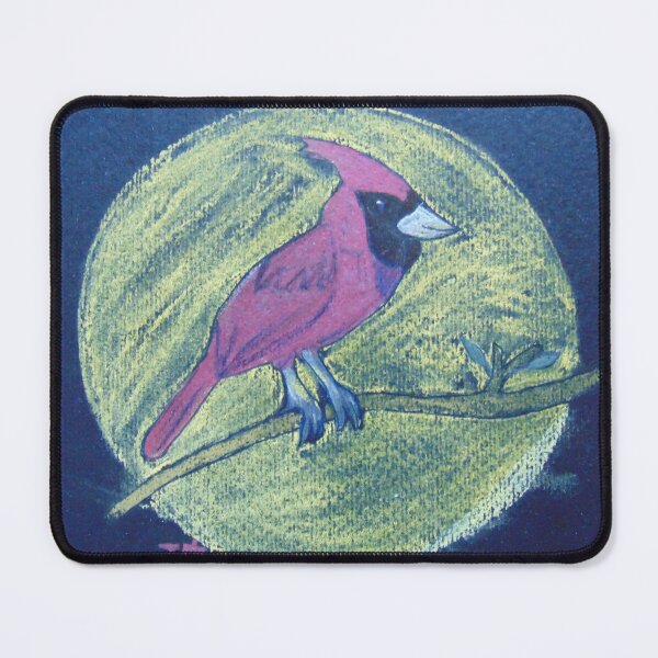 Item preview, Cardenal en una ramita designed and sold by CheyWolfStudios.