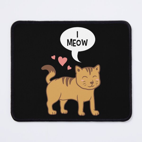 Item preview, I Meow You Comical Valentine's Day Graphic Cat Gift designed and sold by haselshirt.