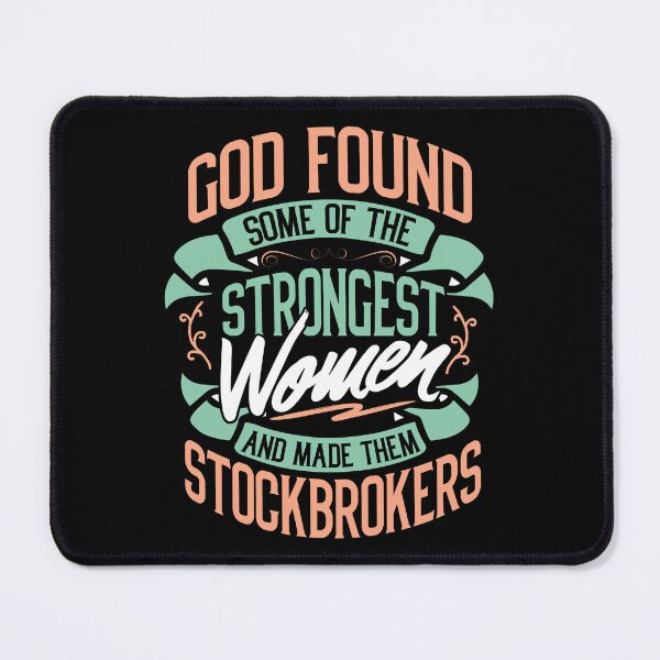 Item preview, Strong Woman Stockbrokers Profession Gift designed and sold by haselshirt.