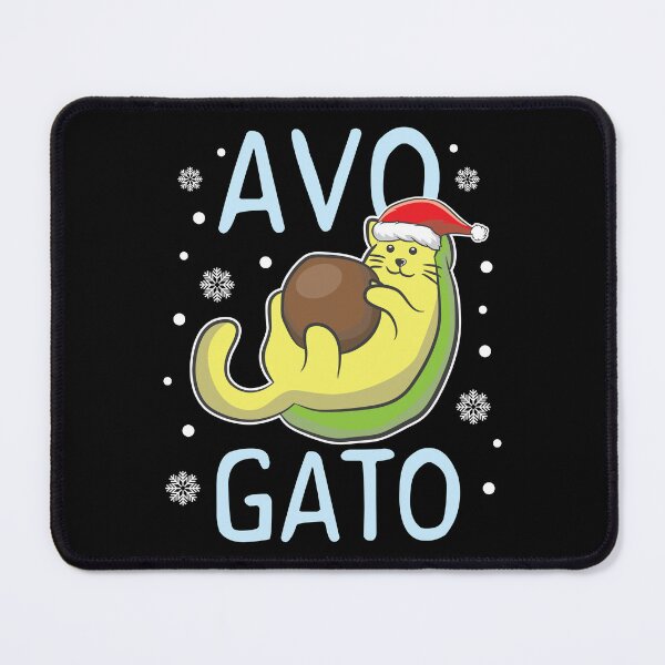 Item preview, Cats Santa Cat Avocado Lover Avogato Birthday Gift designed and sold by haselshirt.