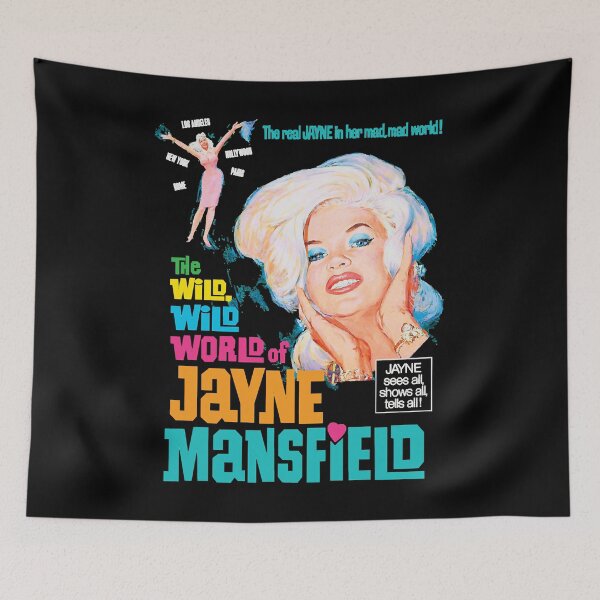 Item preview, Vintage Retro Jayne Mansfield Movie Actress American Awesome For Music Fans designed and sold by Drsideffertz.