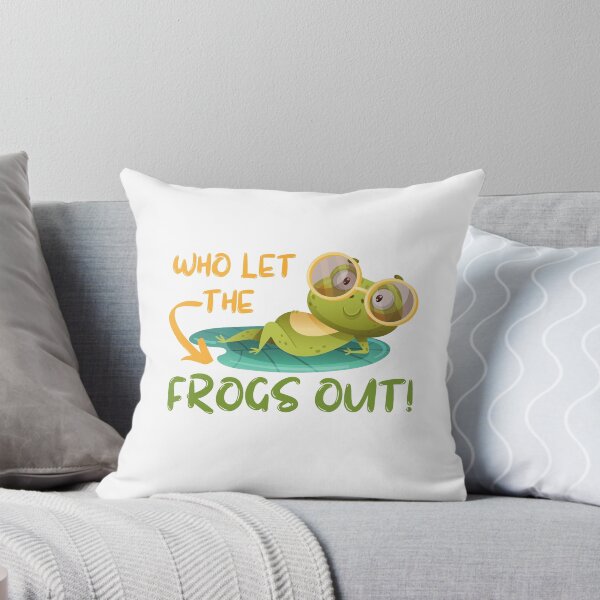 Item preview, Who Let The Frogs Out designed and sold by Ahmed Hussain.