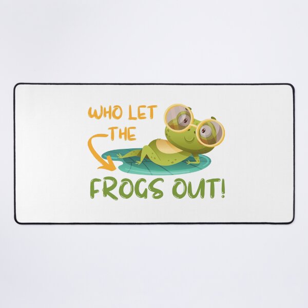 Item preview, Who Let The Frogs Out designed and sold by Ahmed Hussain.