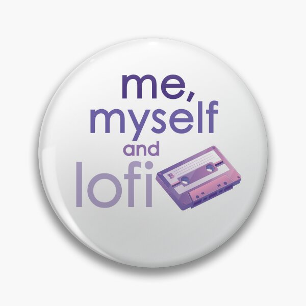 Item preview, Me, Myself and Lofi designed and sold by chillaxcats.